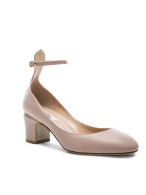Nude (Poudre) Valentino Tango Pumps 6